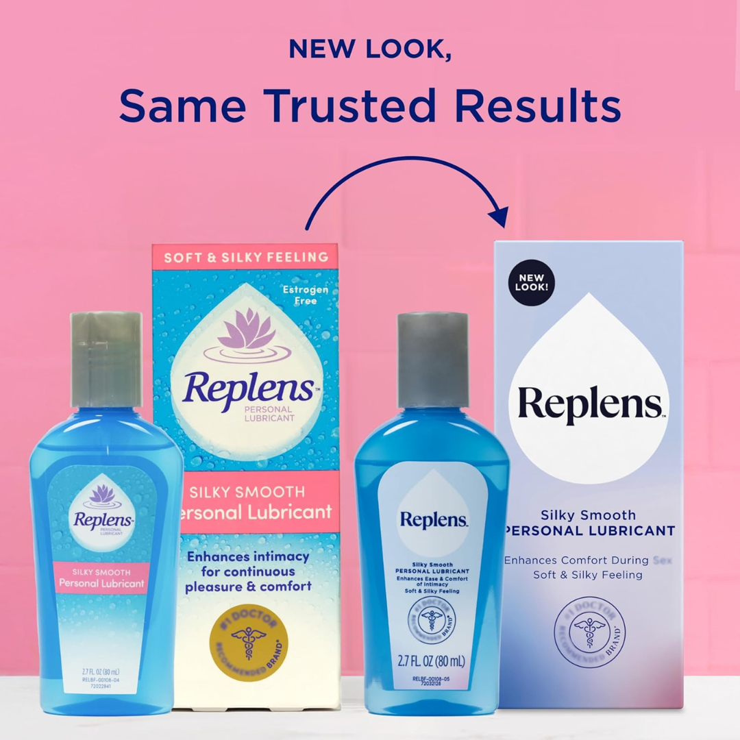 Replens Silky Smooth Personal Lubricant, 2.7 oz