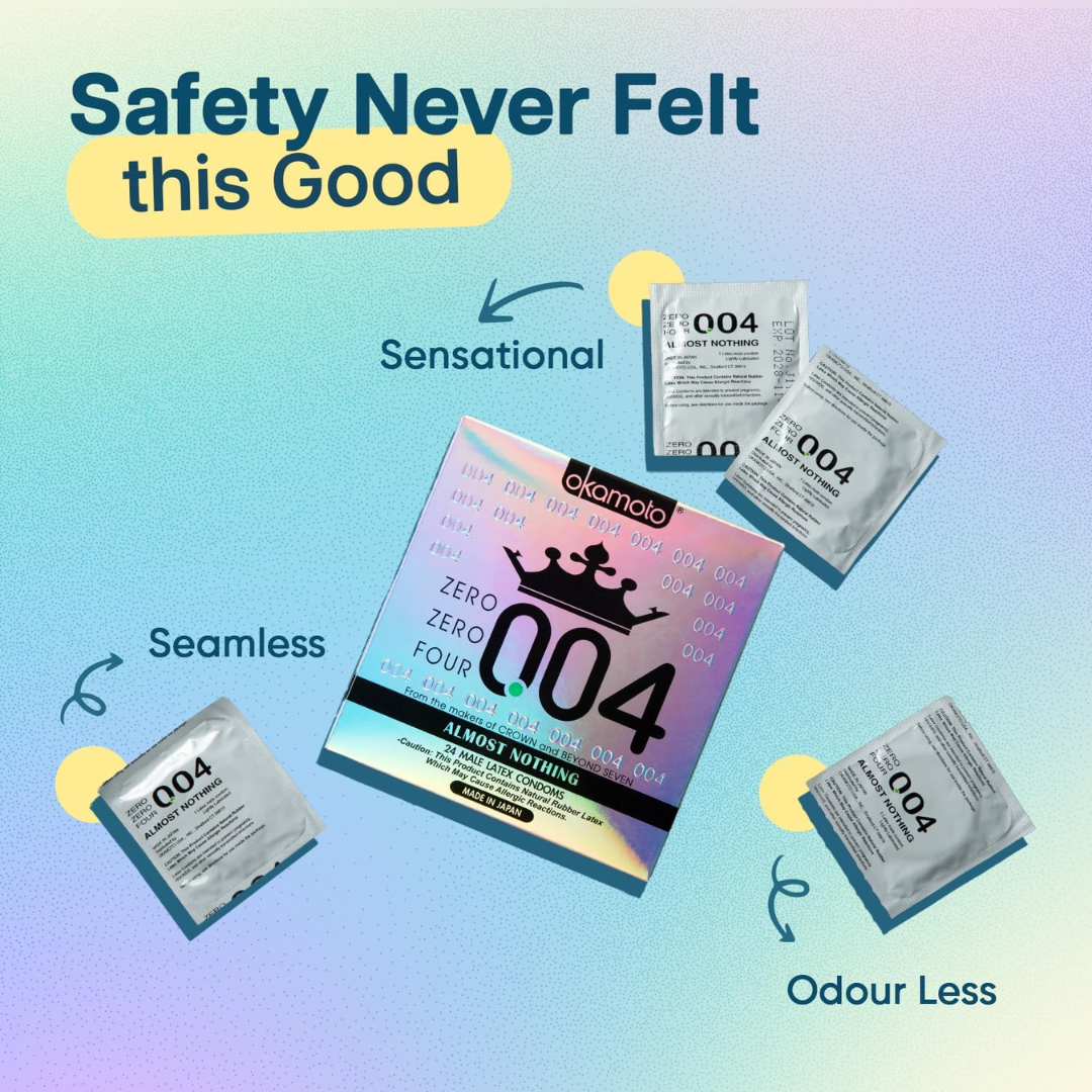 OKAMOTO 004 Almost Nothing, 24 Latex Condom