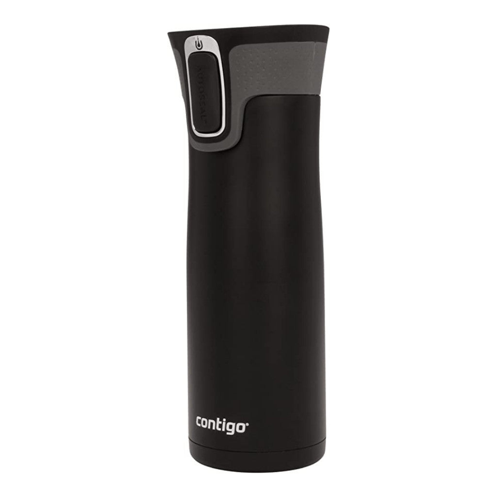 Contigo AUTOSEAL West Loop Vacuum-Insulated Stainless Steel, 16 oz, Matte Black