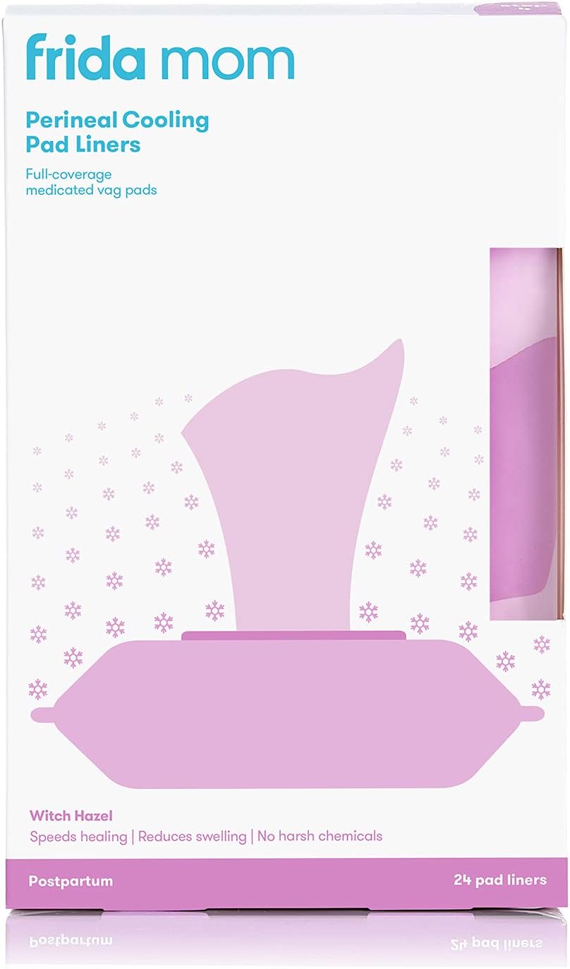 Fri da Mom Perineal Cooling Pad Liners For Postpartum Care 24 Count