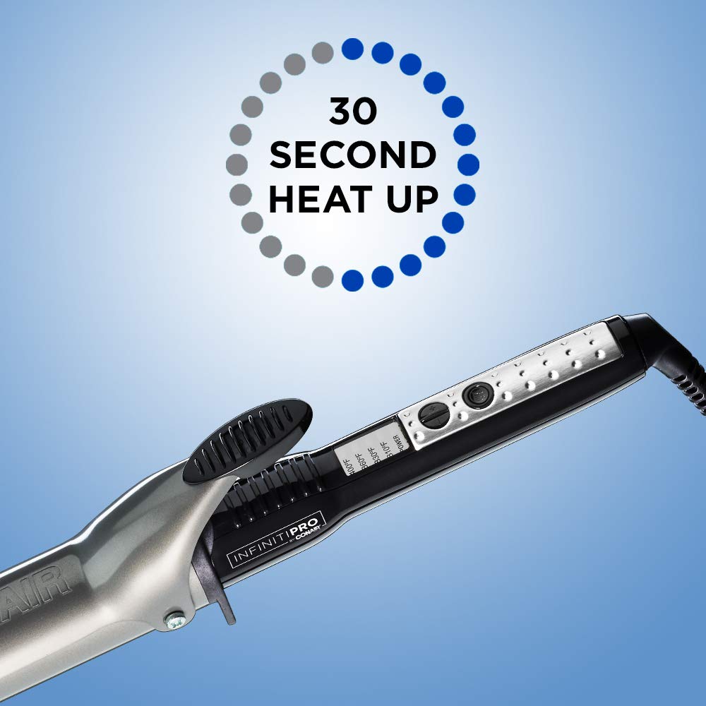 INFINITIPRO BY CONAIR Nano Tourmaline Ceramic Curling Iron, 1 1/2-inch Curling Iron