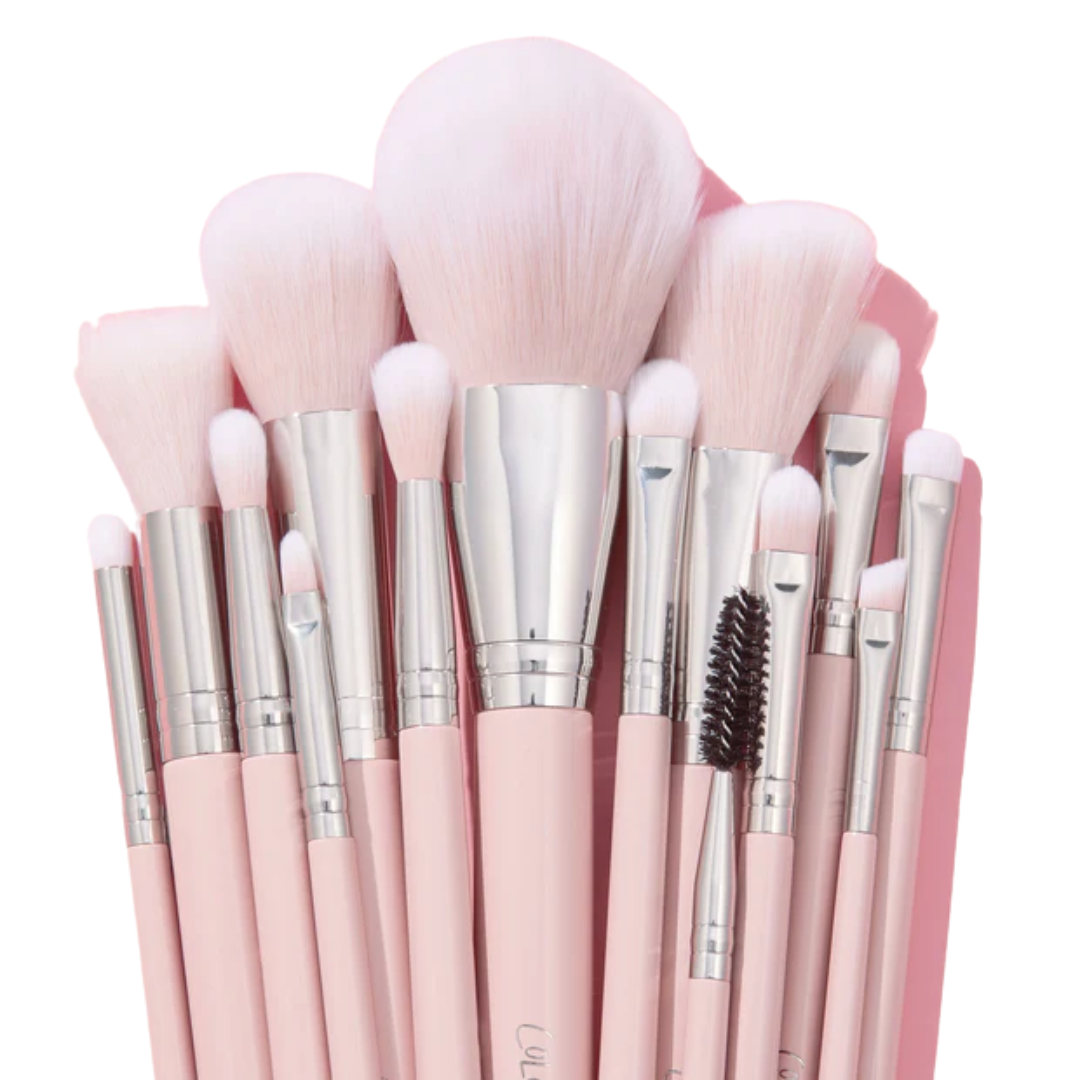 Colourpop Smoke 'N Roses Brush Roll Face and Eye Brush Set