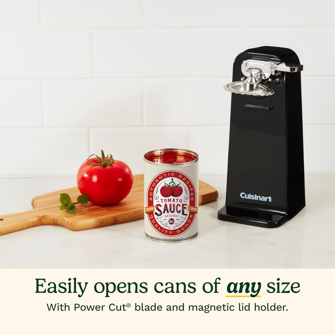 Cuisinart Deluxe Electric Can Opener Black CCO-50BKN 120V