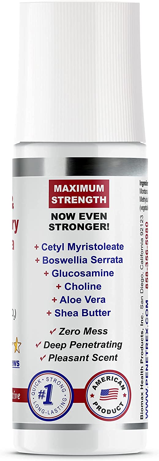 Penetrex Roll-On 3oz. Inflammation Formulation with Arnica, Vitamin B6, & MSM