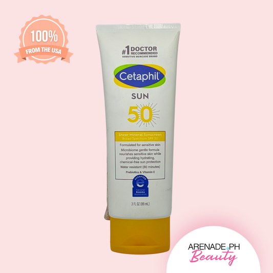 Cetaphil Sheen Mineral Sunscreen SPF 50 Broad Spectrum, 89 ml / 3 fl oz