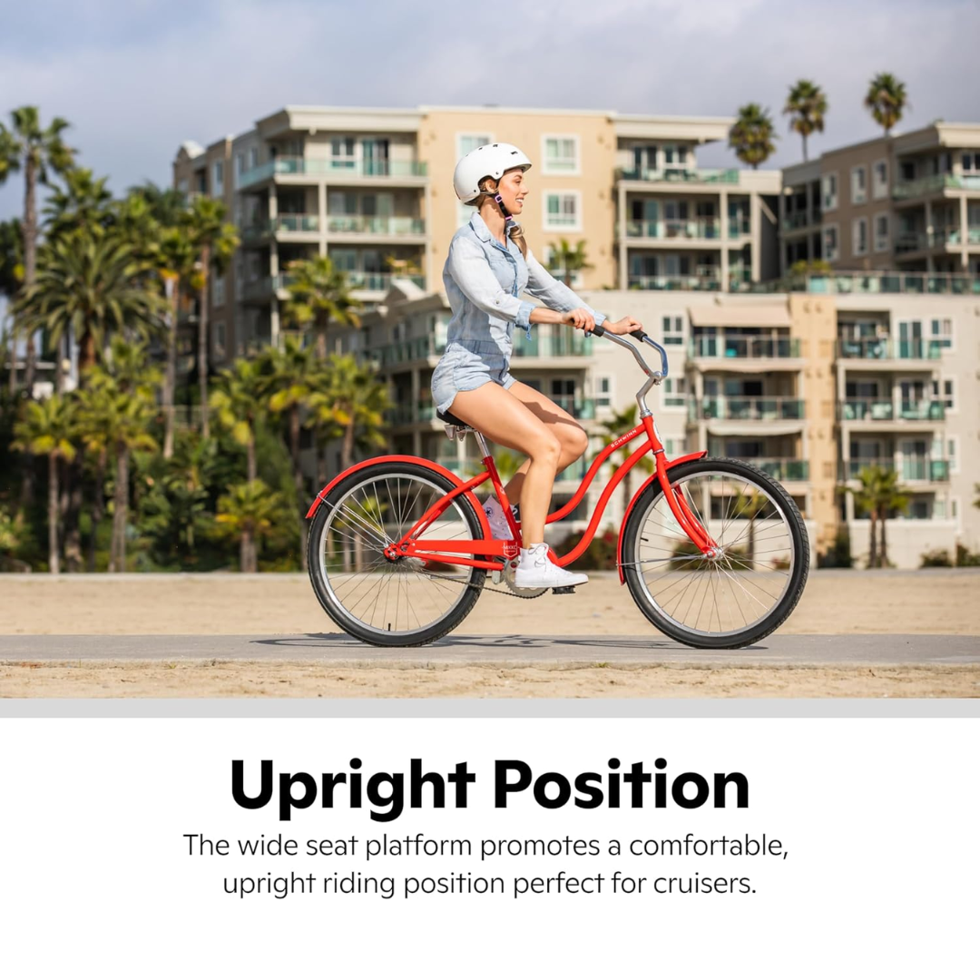 Schwinn No-Pressure Cruise Bike Seat