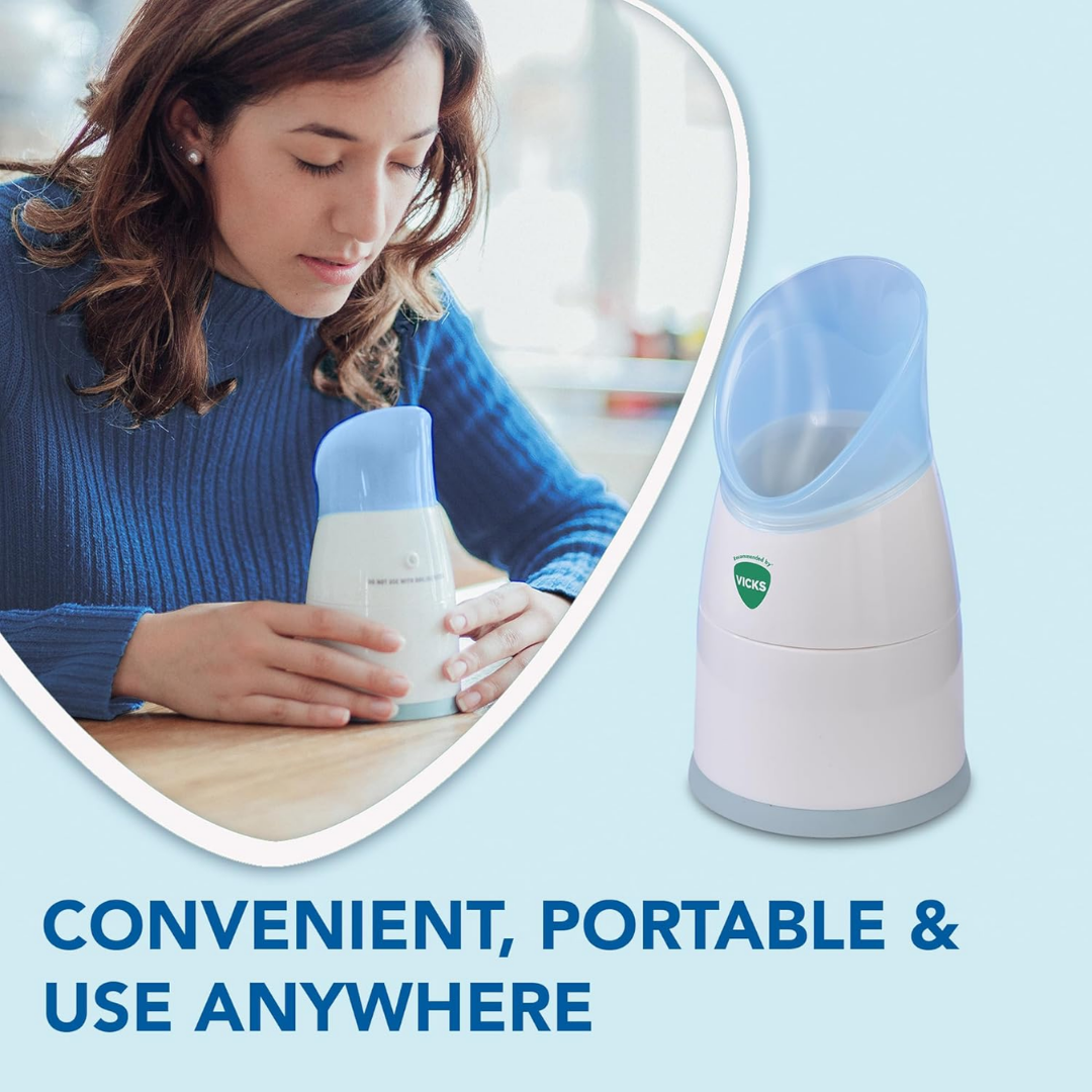 Vicks V1300N Portable Steam Inhaler, NO BOX