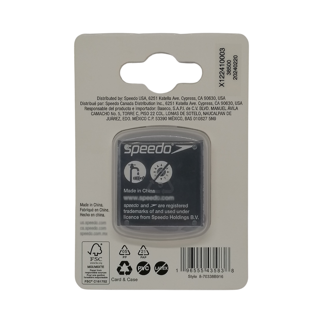 Speedo Ergo Ear Plugs Silver, 1 Pair