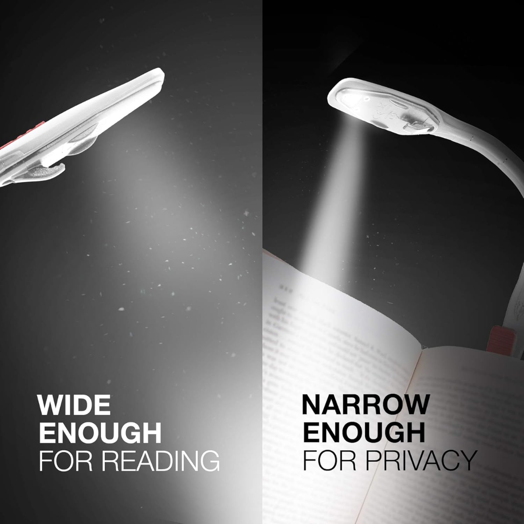 Energizer Clip on Book Light for Reading in Bed, LED Reading Light for Books and Kindles