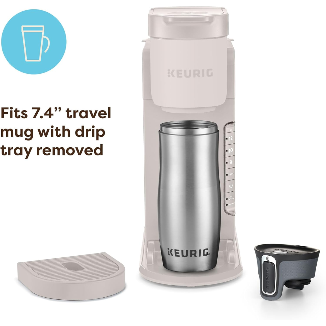Keurig K-Express Single Serve K-Cup Pod Coffee Maker Warm Stone, 42 oz