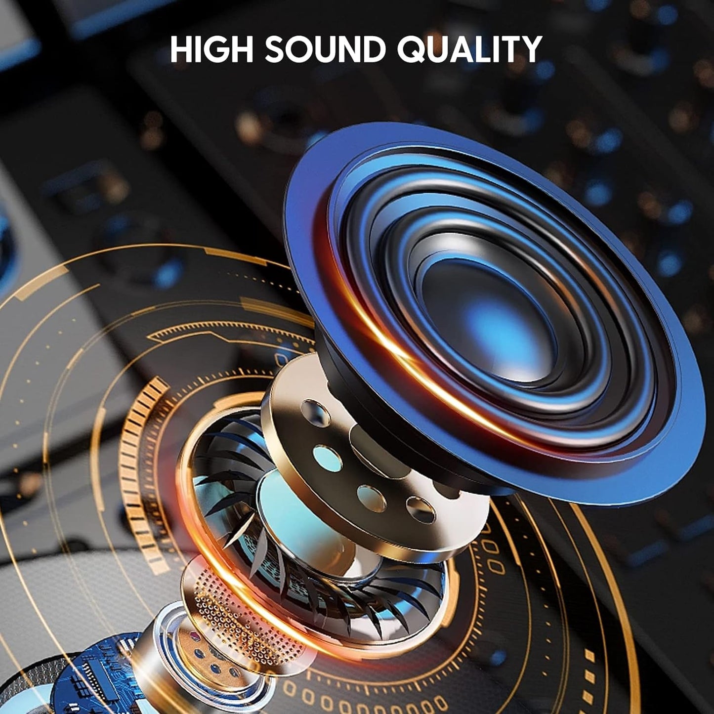 Babelio White Noise Mini Sound Machine 15 Non-Looping Sounds