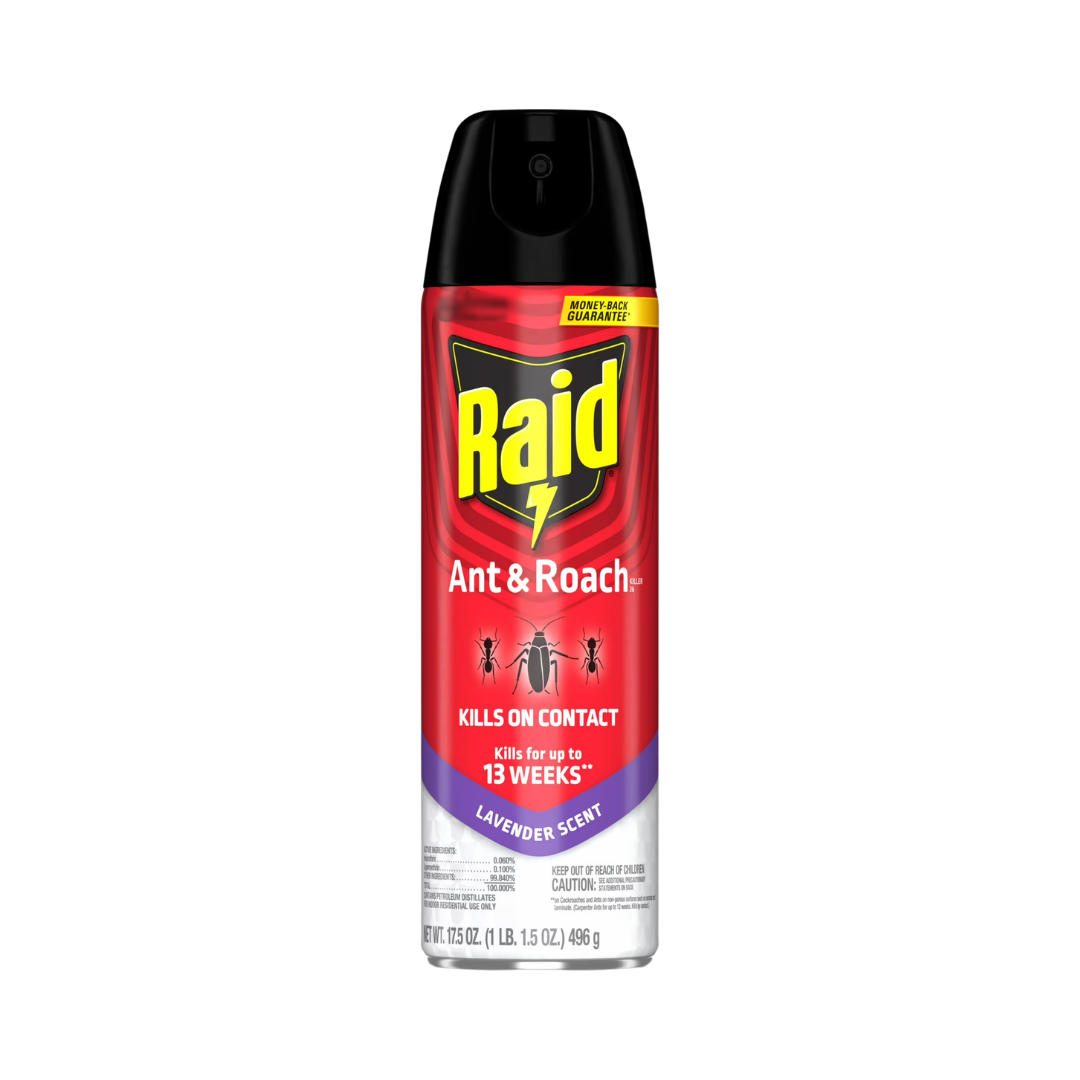 Raid Ant & Roach Defense System Lavender Scent, 17.5 oz