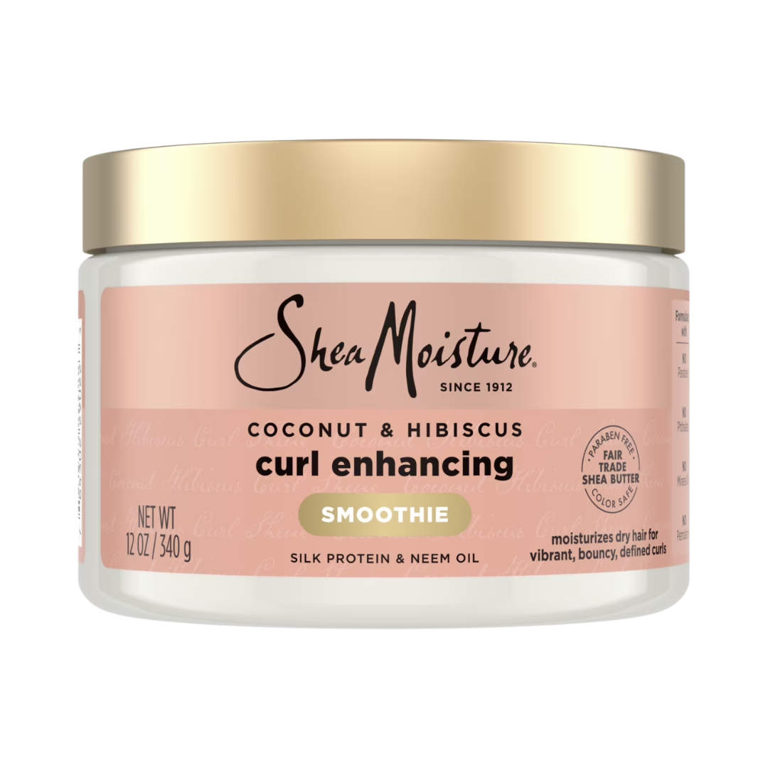 SheaMoisture Coconut & Hibiscus Curl Enhancing Smoothie, 12 oz / 340 g