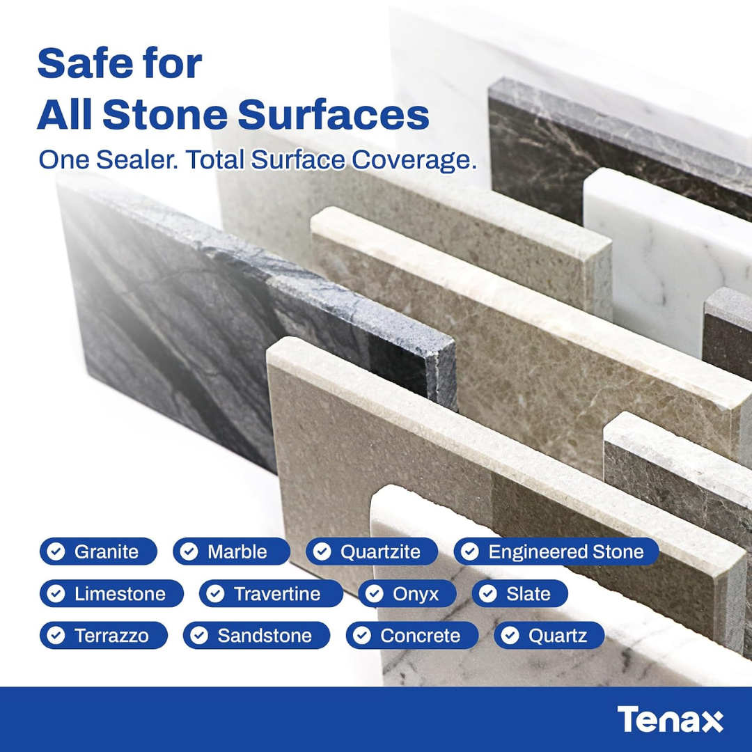 Tenax Proseal Natural Effect Stone Impregnator Sealer, 1 qt / 0.946 l