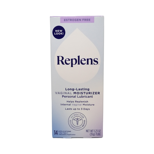 Replens Long Lasting Vaginal Moisturizer 14 ct with Reusable Applicator 35 g PACKAGING MAY VARY