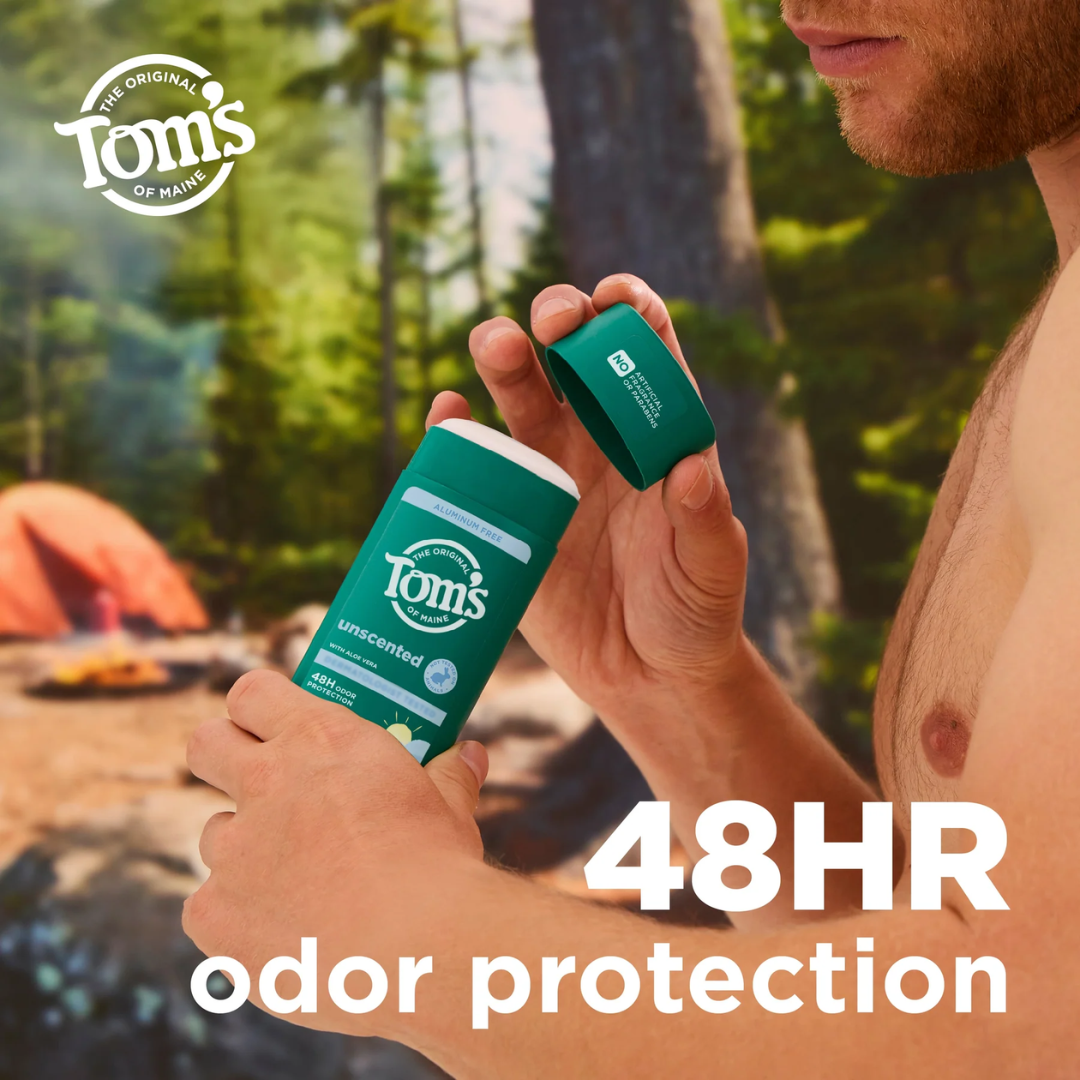 Tom's of Maine Original Unscented Deodorant, 3.25 oz / 92 g