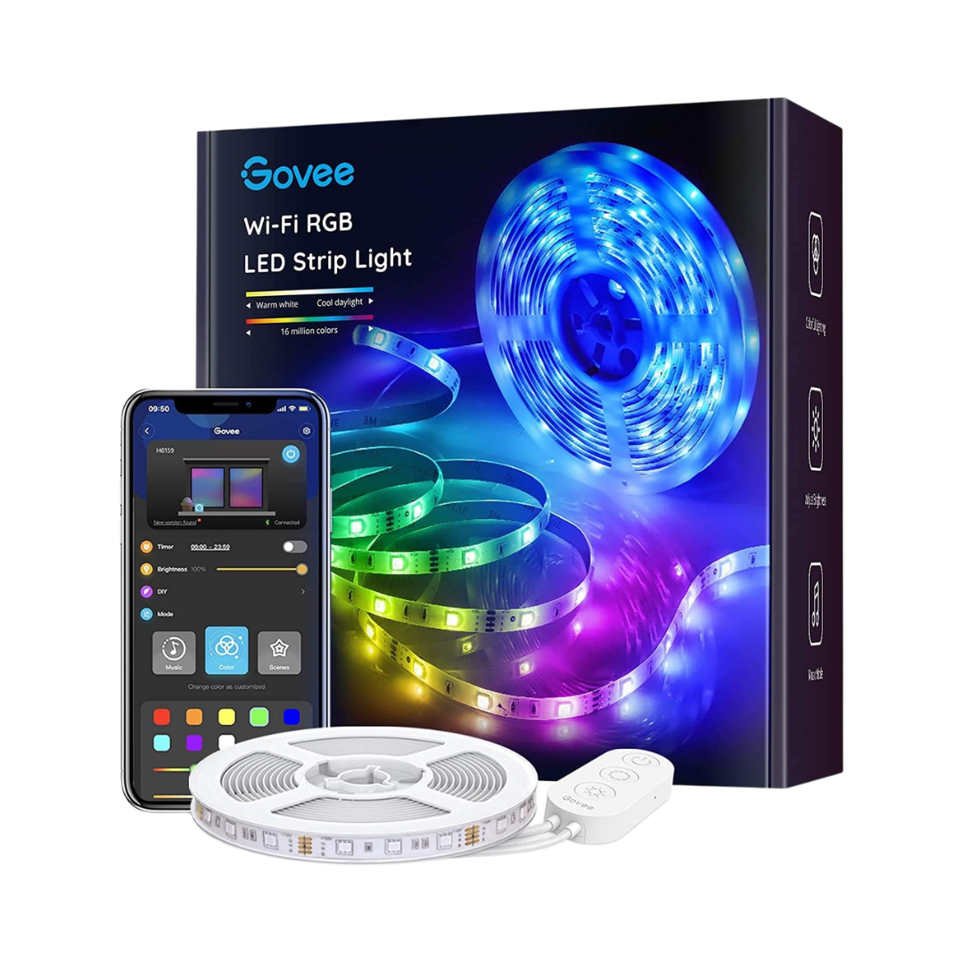 Govee Wi-Fi RGB Led Strip Lights 5 m / 16.4 ft, H6159