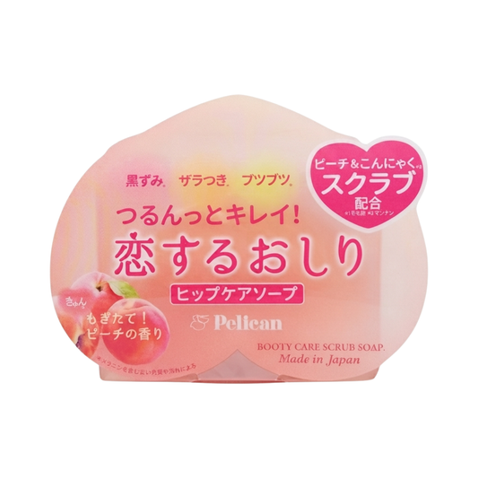 Pelican Booty Care Scrub Peach Soap, 80 g