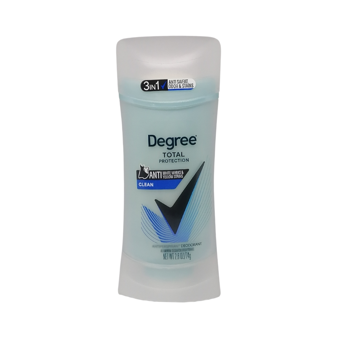 Degree Antiperspirant for Women Protects from Deodorant Stains Pure Clean Deodorant for Women 2.6 oz