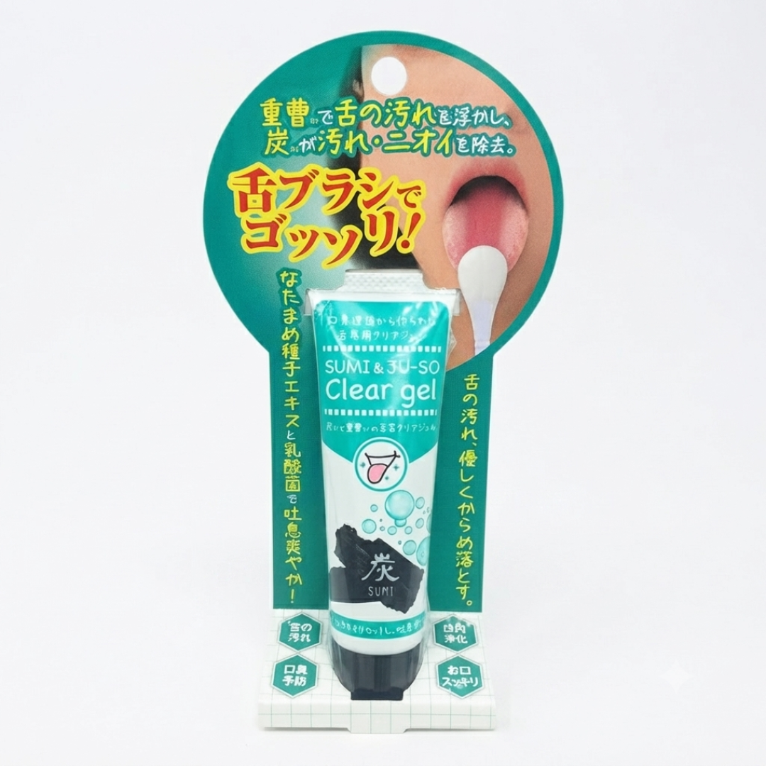 Sumi & Ju-So Charcoal Tongue Clear Gel, 30 g