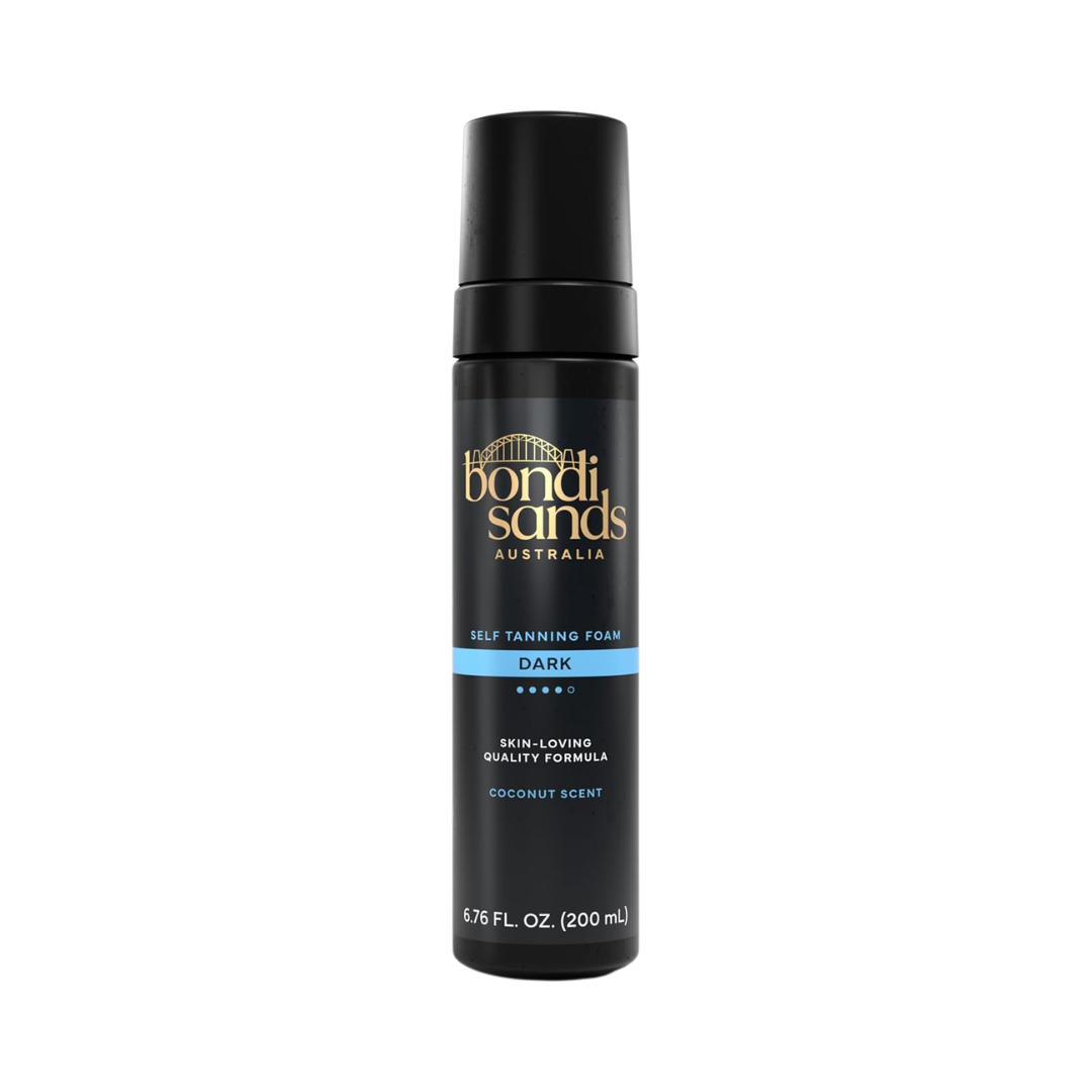 Bondi Sands Australia Self Tanning Foam Dark Coconut Scent, 6.76 oz / 200 ml