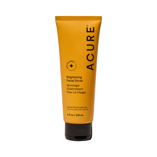 ACURE Brightening Facial Scrub, 4 oz / 118 ml