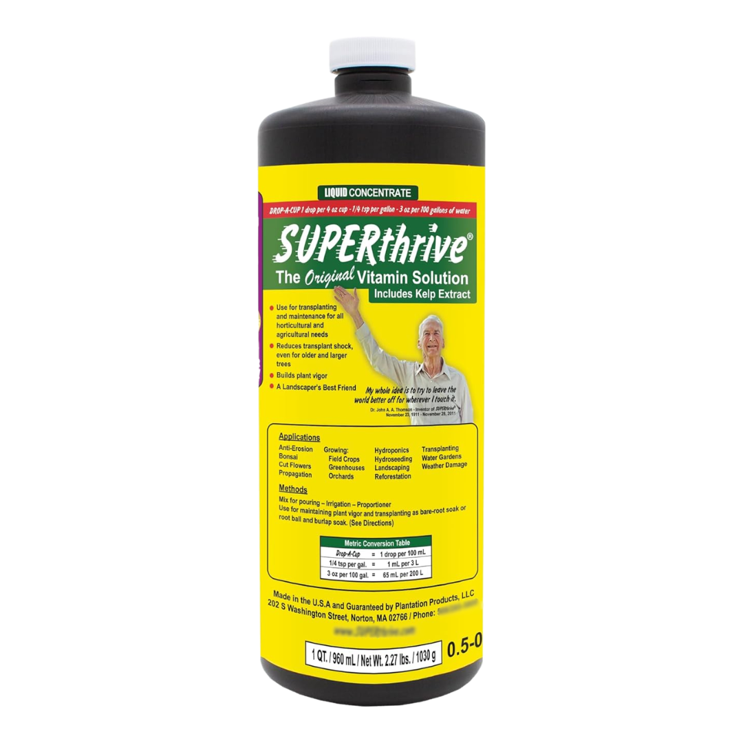 SUPERthrive Liquid Concentrate Original Vitamin Solution for Plants, 2.27 lbs / 1030 g
