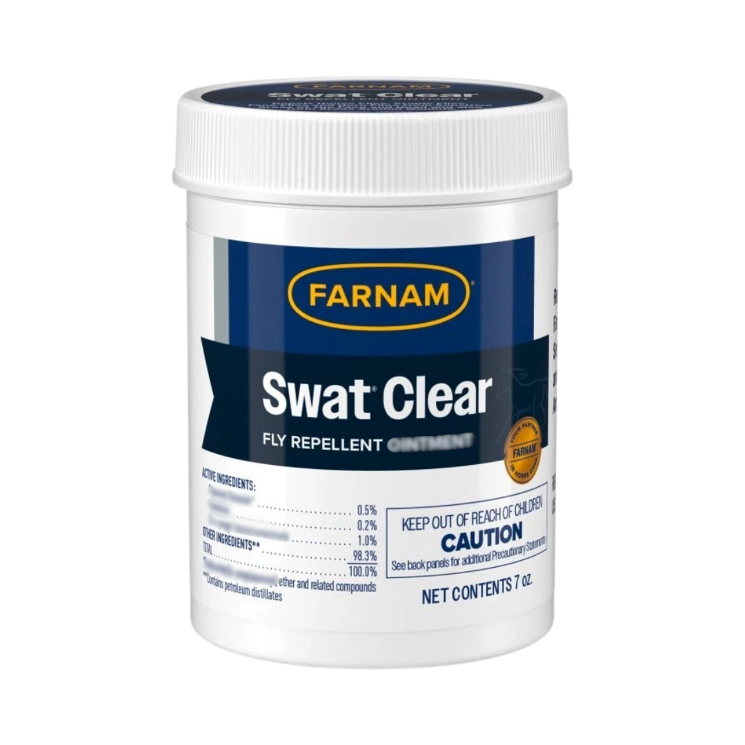 Farnam Swat Clear Fly Repellent Ointment for Horses, 7 oz