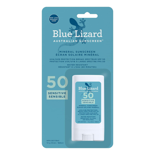 Blue Lizard Australian Mineral Sunscreen Sensitive SPF 50, 14 g