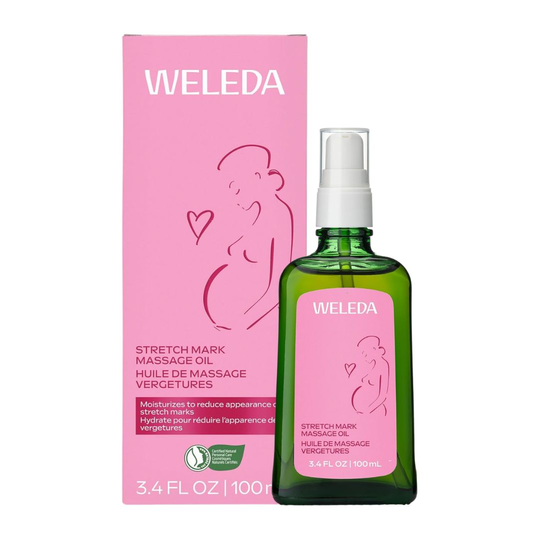 Weleda Mama Stretch Mark Massage Oil, 3.4 oz / 100 ml