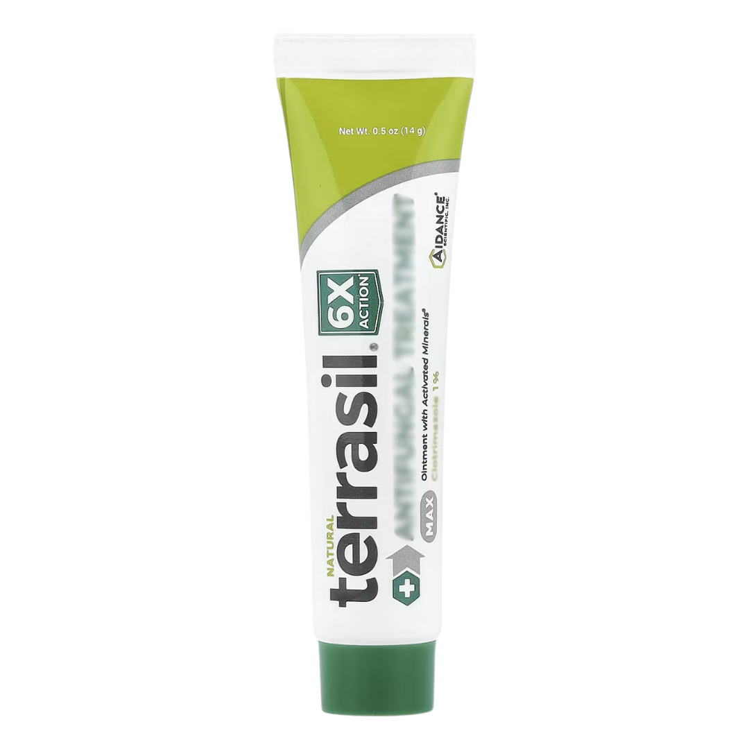 Natural Terassil 6X Power Antifungal Cream, 14 g / 0.5 oz