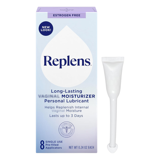 Replens Long-Lasting Moisturizer Personal Lubricant, 8 Pre-filled Applicators (PACKAGING MAY VARY)