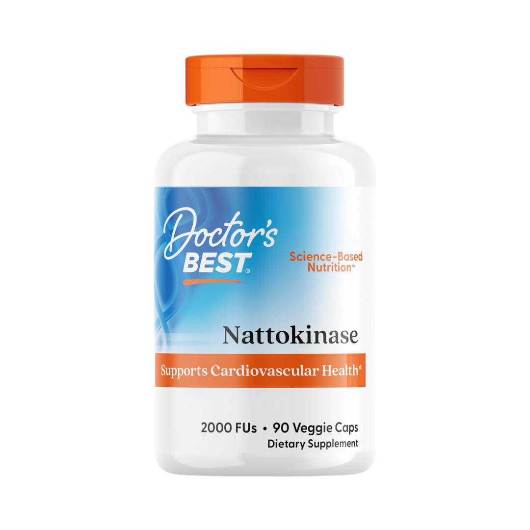 Doctor's Best Nattokinase 2,000 FUs, 90 Veggie Caps