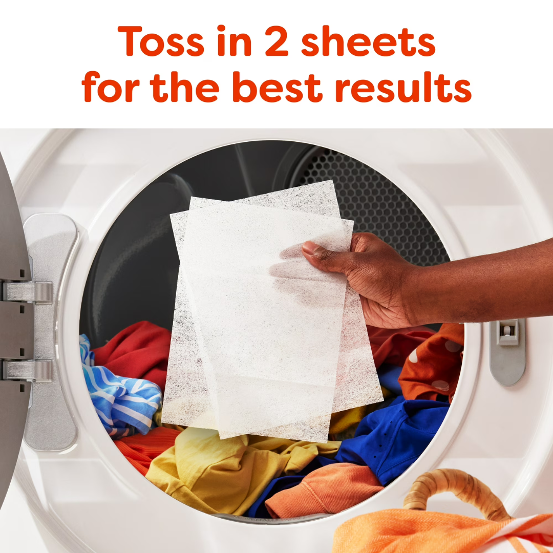 Bounce 5IN1 Outdoor Fresh Dryer Sheets, 120 Count