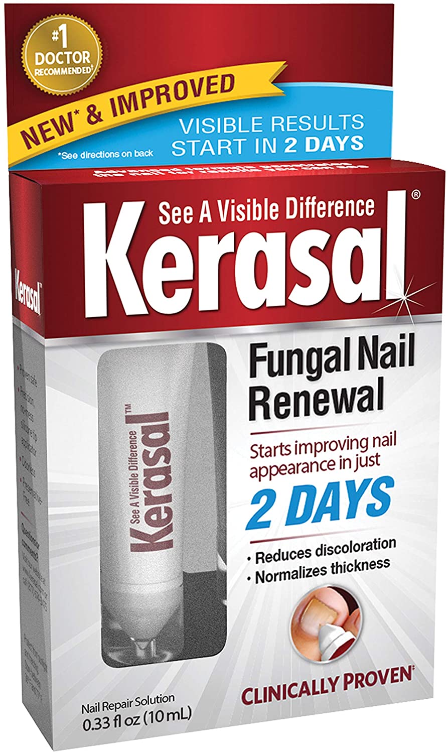 Kerasal Fungal Nail Renewal Treatment, 10 ml for Discolored or Damaged Nails