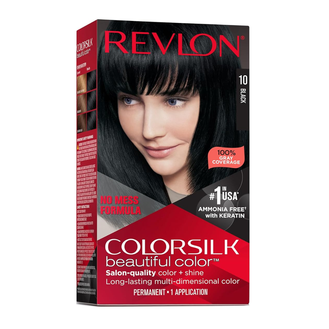 Revlon Colorsilk Beautiful Color (10 Black) 1 Application