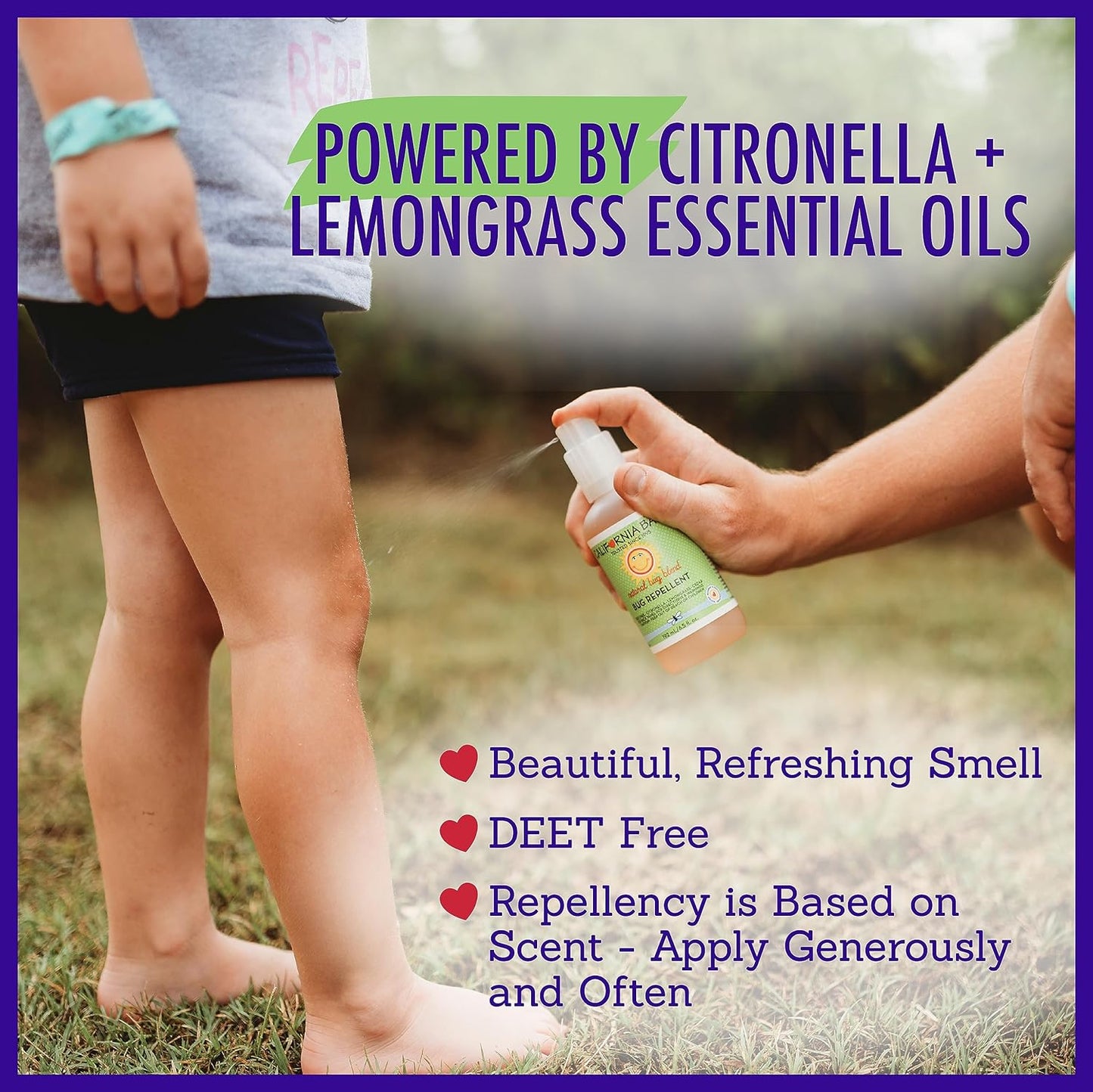 California Baby Natural Bug Repellent, 2 fl oz / 59mL