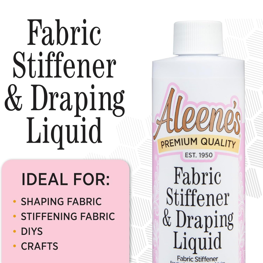 Aleene's Fabric Stiffener & Draping Liquid, 8 oz / 236 ml