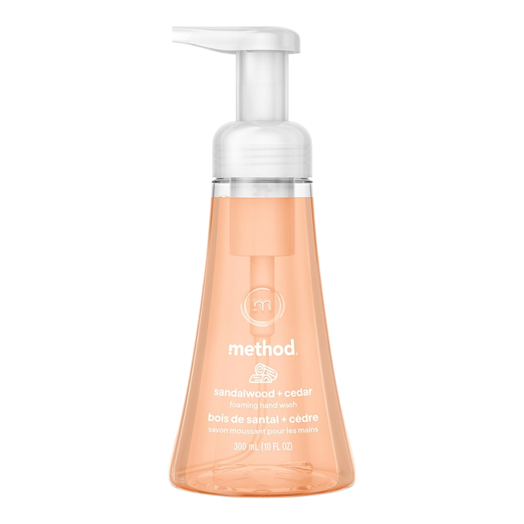 Method Sandalwood + Cedar Foaming Hand Wash, 300 ml / 10 oz
