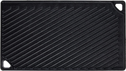 Lodge Seasoned Cast Iron Reversible Grill/Griddle LDP3 9.5-inch x 16.75-inch