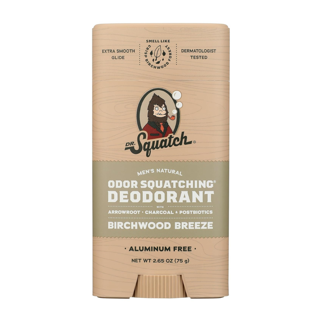 Dr. Squatch Men's Natural Deodorant 2.65oz (1 Count)