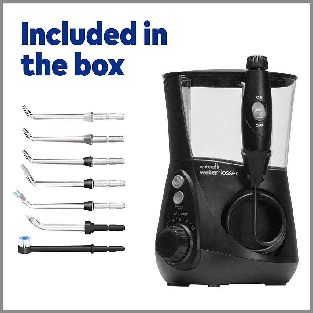 Water Pik Aquarius Waterflosser Premium Performance Black WP-662CD