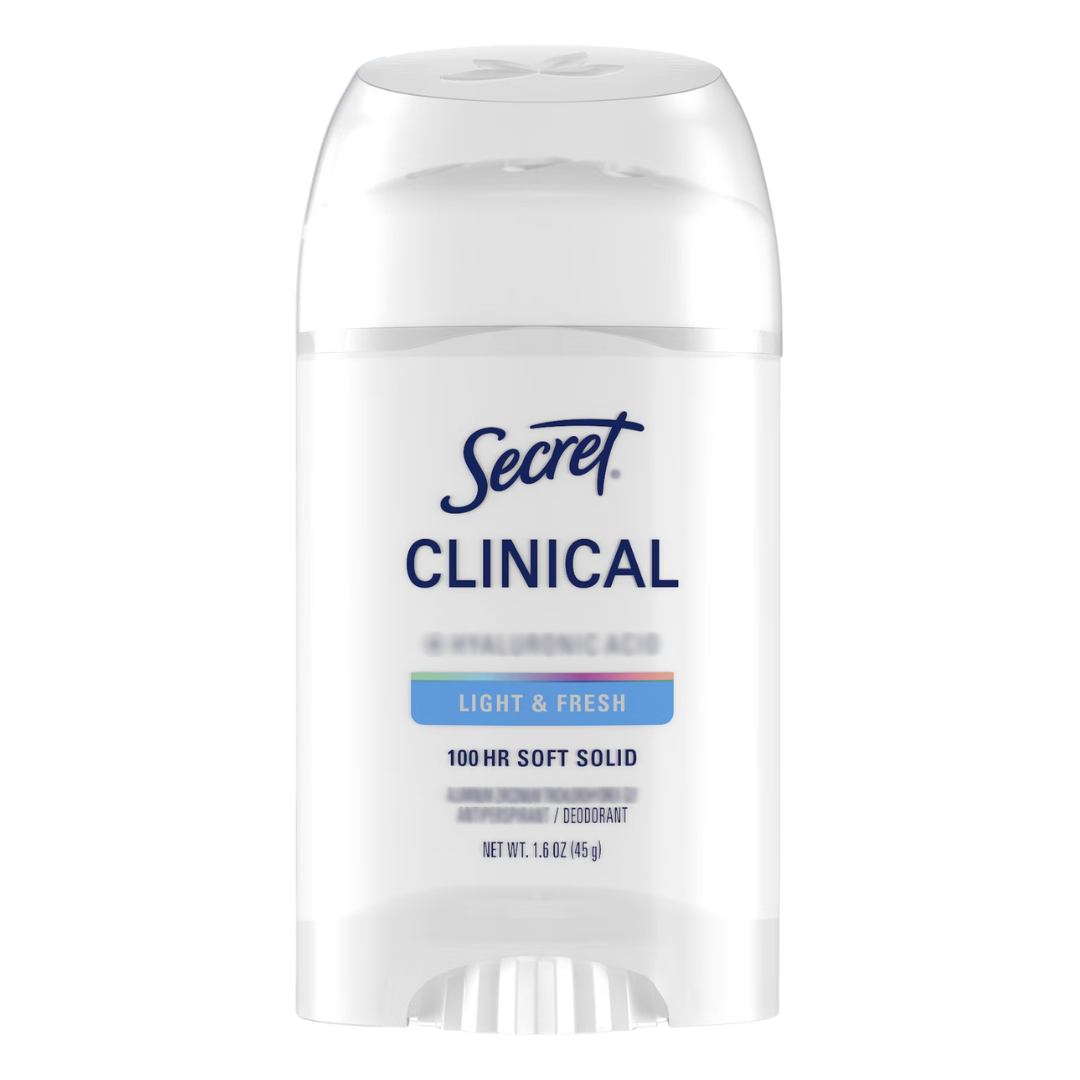 Secret Clinical Light & Fresh Soft Solid Deodorant, 1.6 oz / 45 g