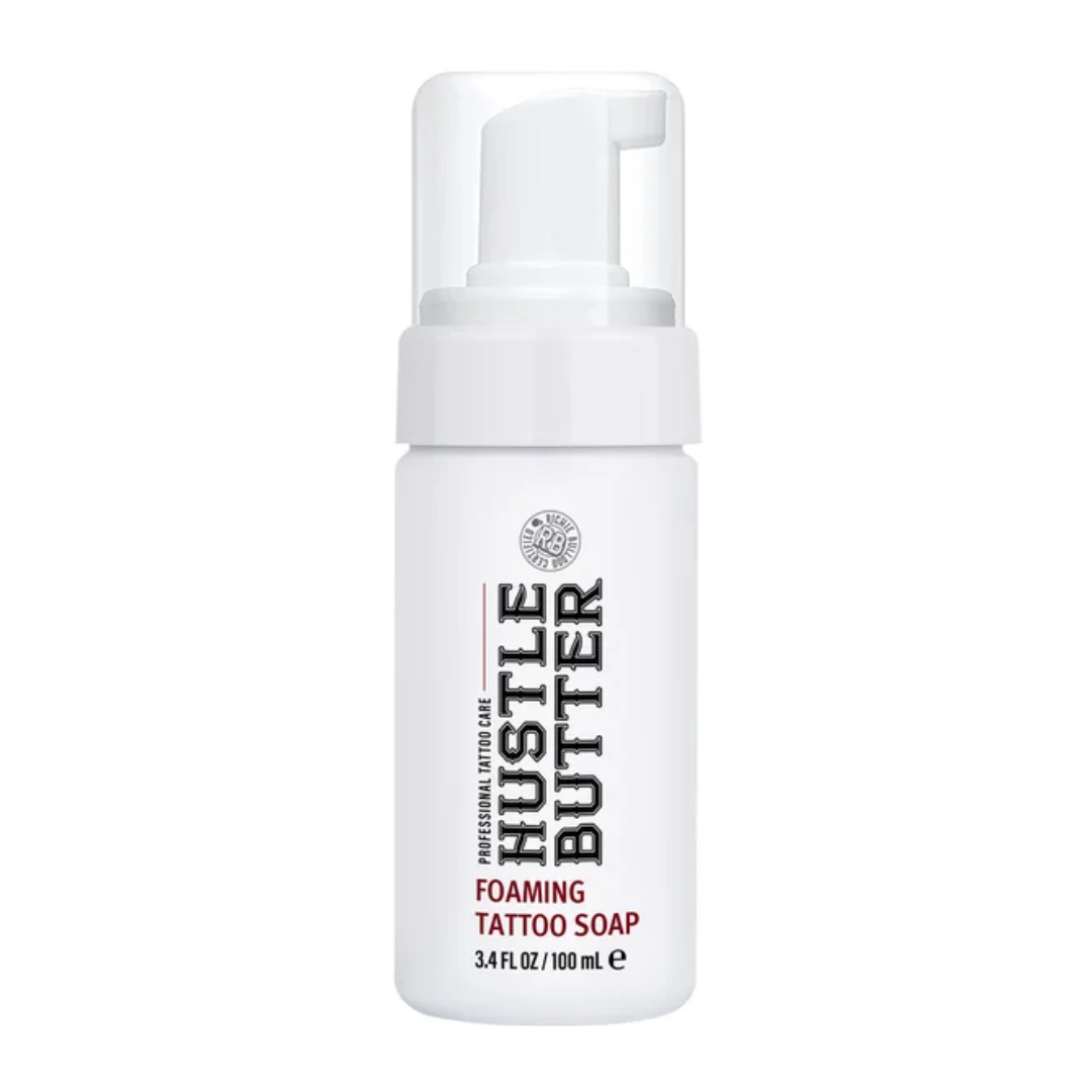 Hustle Butter Antibacterial Foaming Soap for Tattoos, 3.4 fl. oz. / 100 ml
