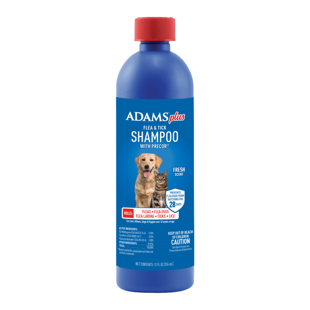 Adams plus Flea & Tick Shampoo with Precor, 12 fl.oz / 355ml