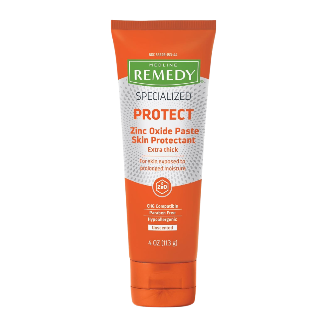 Medline Remedy Specialized Extra Thick Unscented Skin Protectant Paste, 4 oz / 113 g