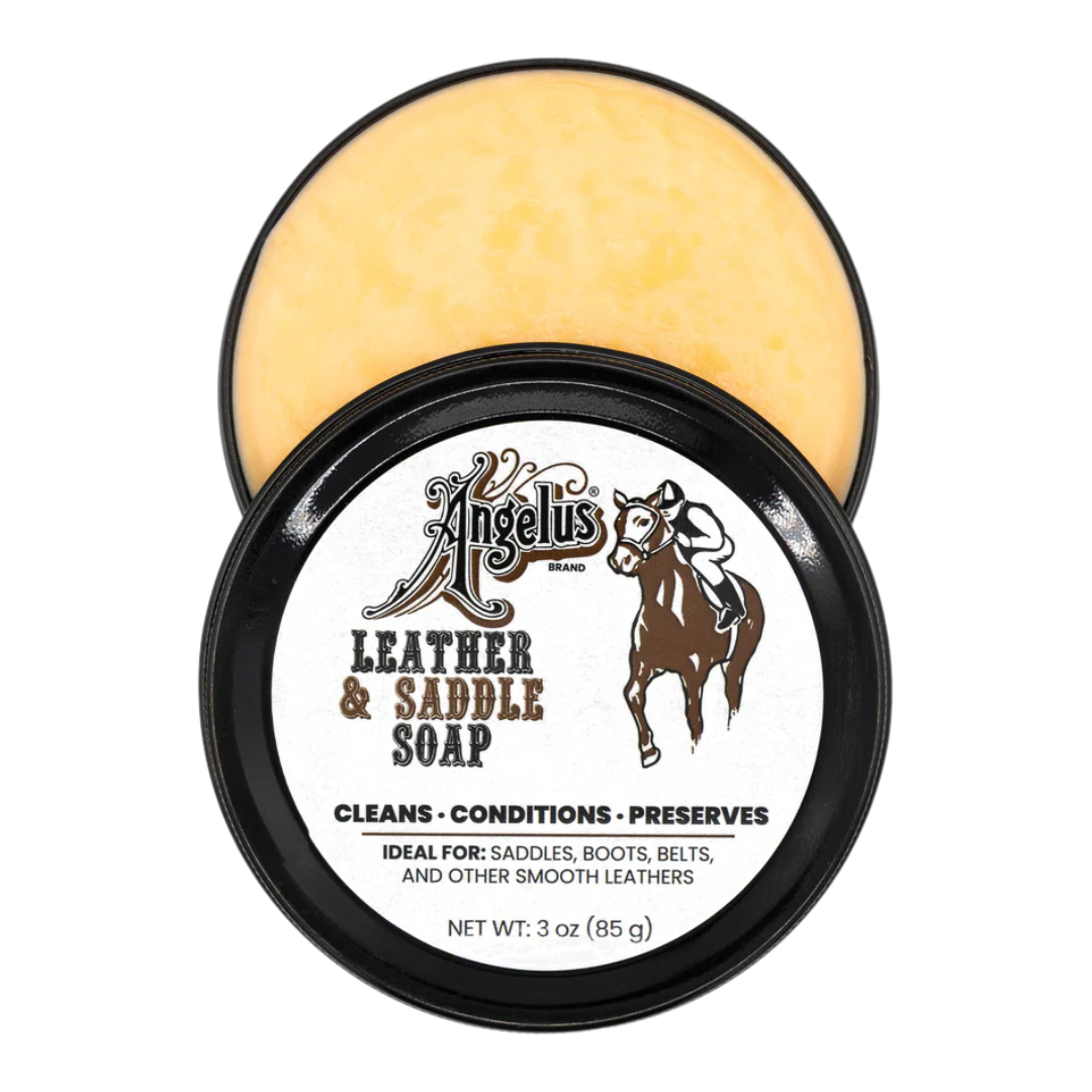 Angelus Leather & Saddle Soap, 3 oz / 85 g