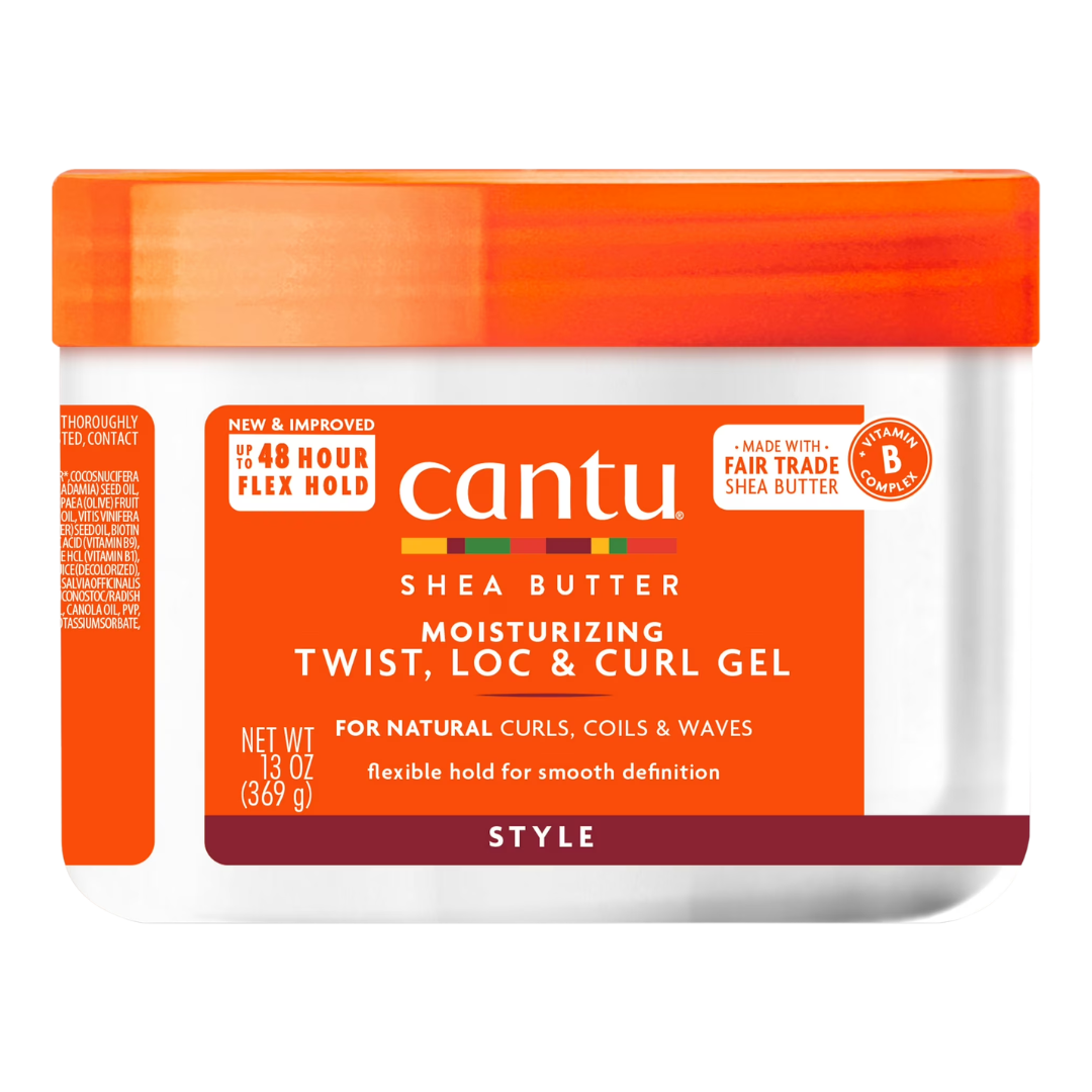 Cantu Shea Butter Moisturizing Twist, Loc & Curl Gel, 13 oz / 369 g (PACKAGING MAY VARY)