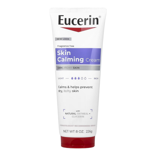 Eucerin Skin Calming Cream for Dry Skin, 8 oz / 226 g