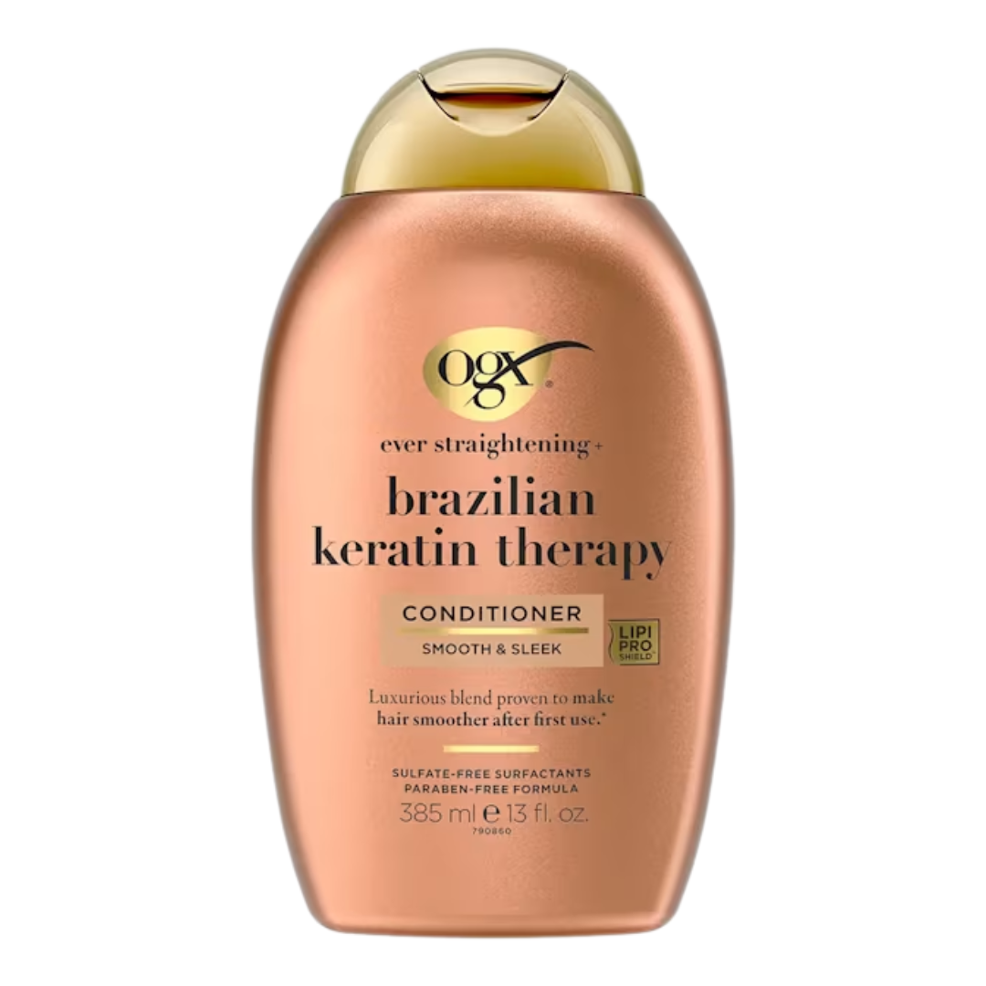 OGX Ever Straightening Brazilian Therapy Conditioner With Coconut Oil and Cocoa Butter Oil 365ml
